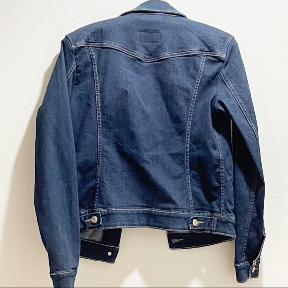 LEVI’S Women's EX-BOYFRIEND Denim TRUCKER Jacket - Picture 3 of 10